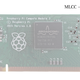Annotated graphic of a Raspberry Pi computer pointing out the tiny MLCCs on the board.